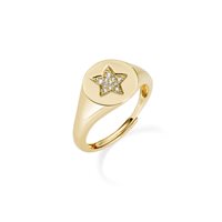 Ring Amen Woman Diamond in Silver Zircone RCHSGBZ3 - RCHSGBZ3